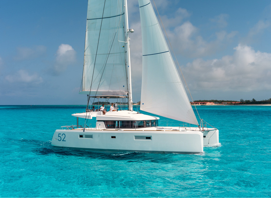 GOLDFINCH, a 2019 Lagoon 52 F available for charter in Greece.