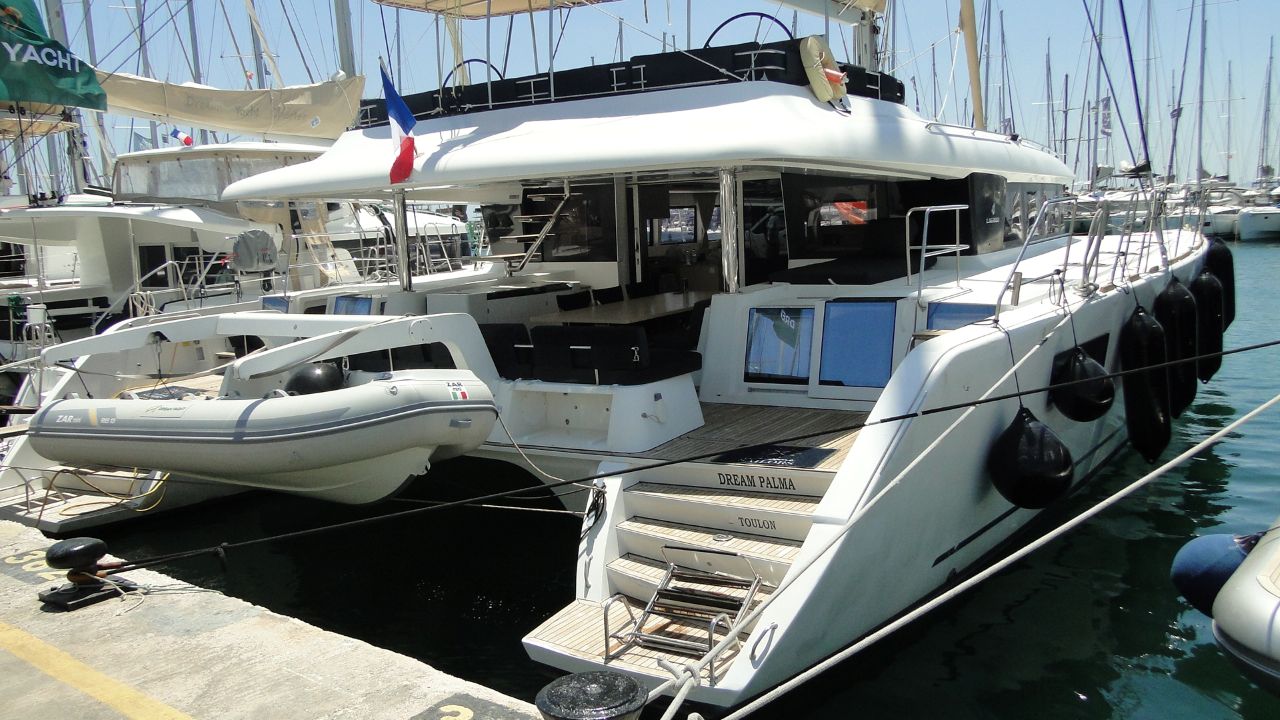 DREAM PALMA, a 2020 Lagoon 620 available for charter in Greece.