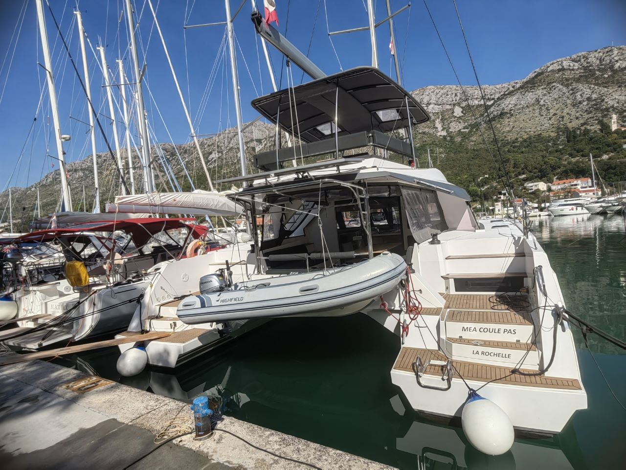 MEA COULE PAS, a 2020 Nautitech 46 Fly available for charter in Croatia.
