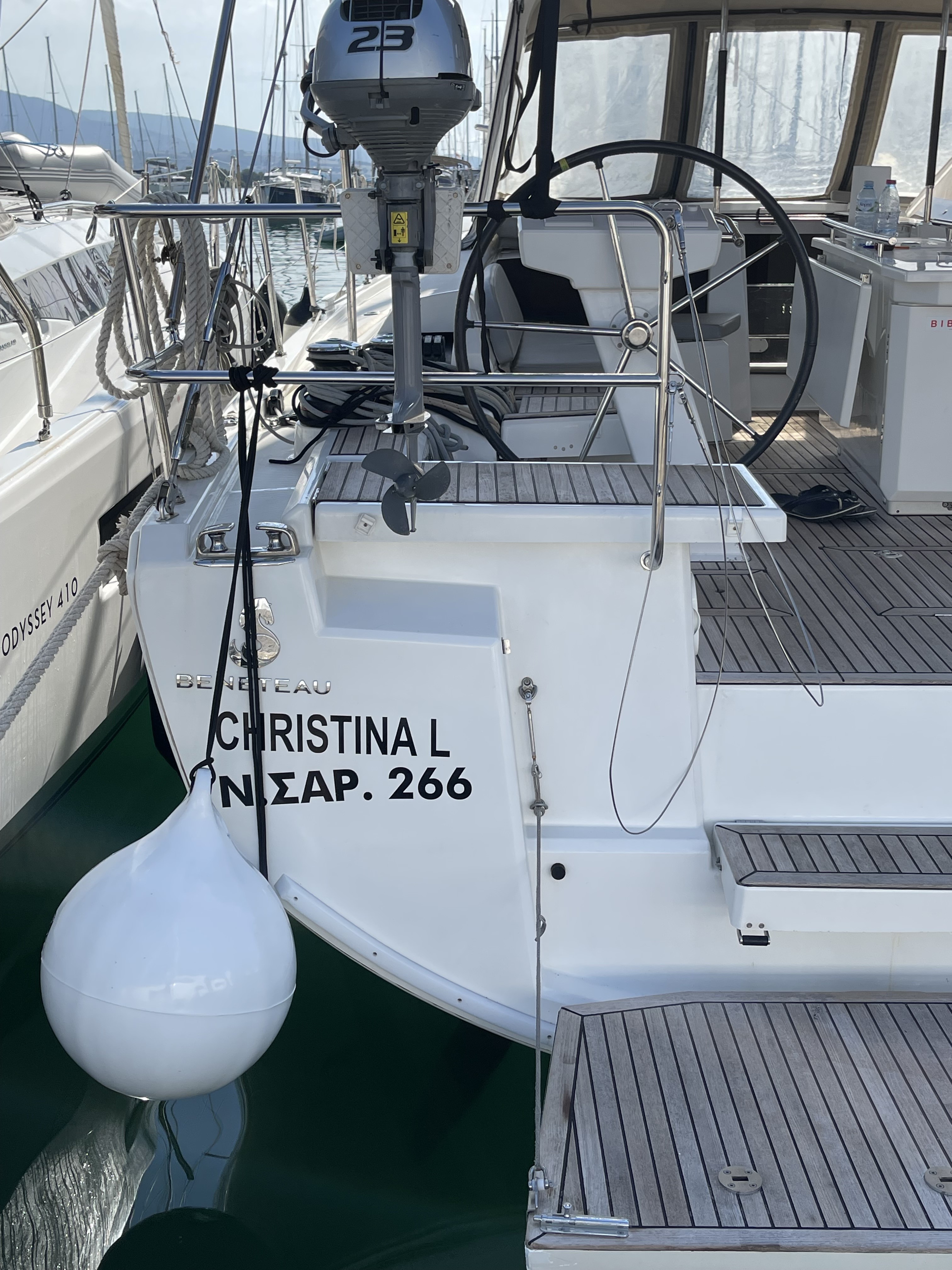 CHRISTINA L, a 2020 Oceanis 46.1 available for charter in Greece.