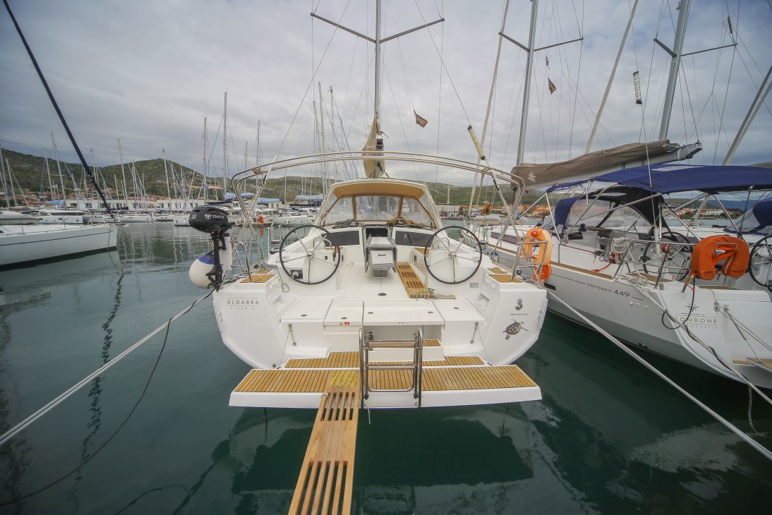 ALDABRA, a 2018 Oceanis 48 available for charter in Croatia.