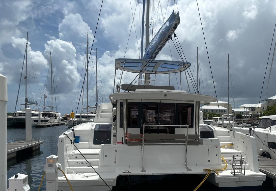 TOOTH FERRY, a 2025 Bali 4.8 available for charter in the British Virgin Islands.