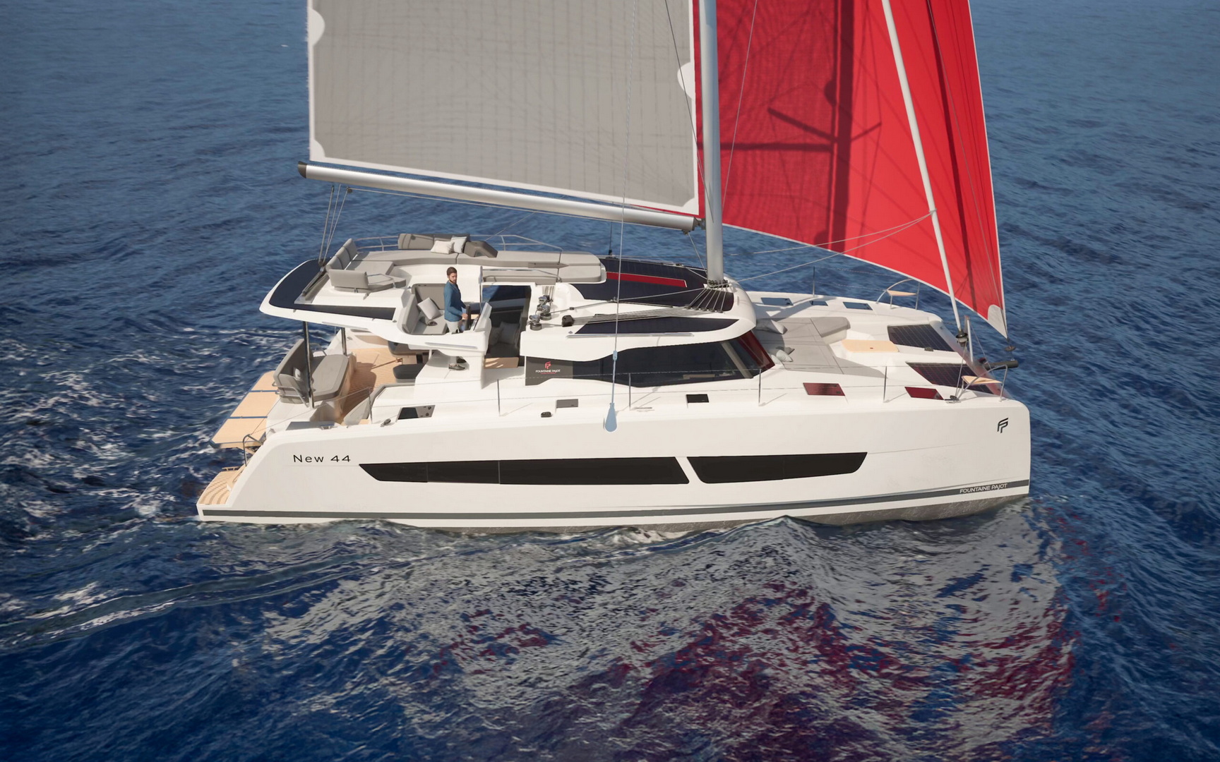 2026 Fountaine Pajot FP 44 Quatuor 'ADELA', available for bareboat charter in Greece