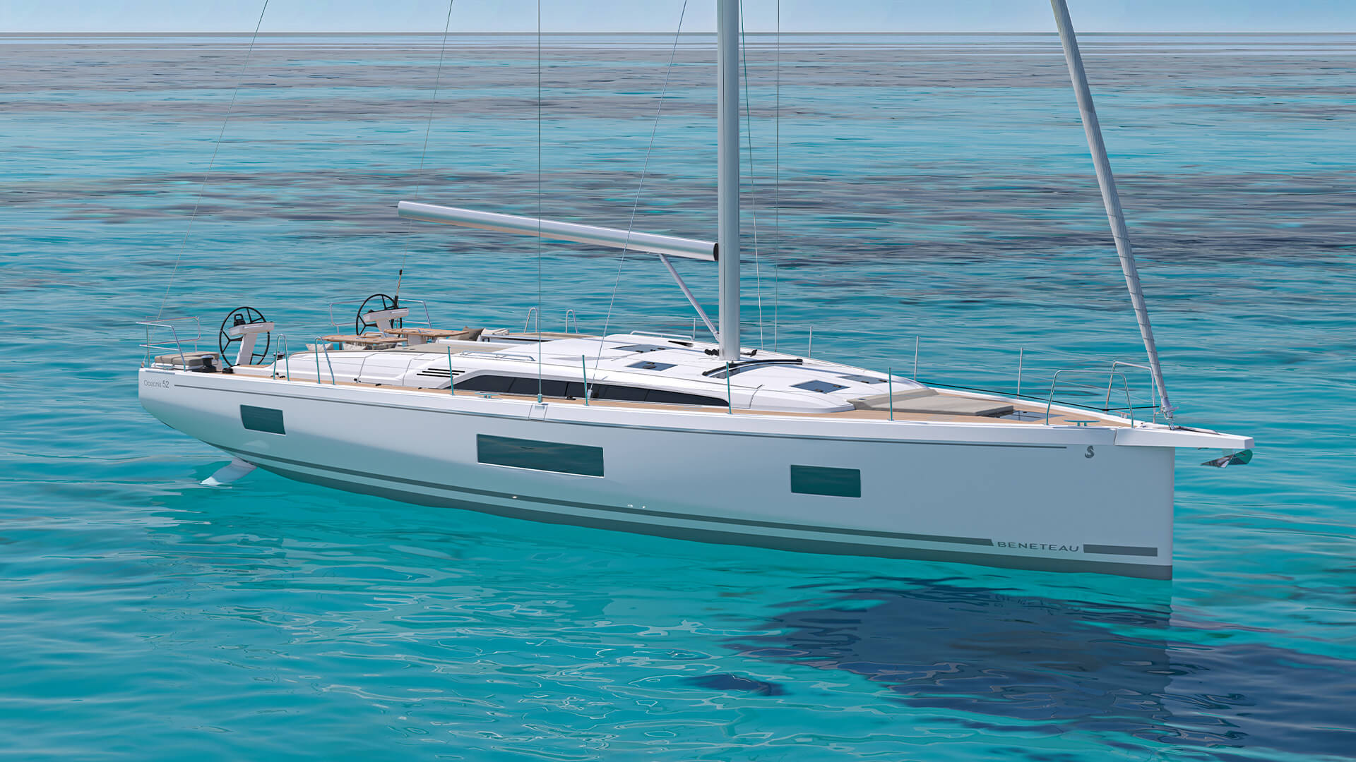 2026 Oceanis 52 'AYCA', available for bareboat charter in Greece