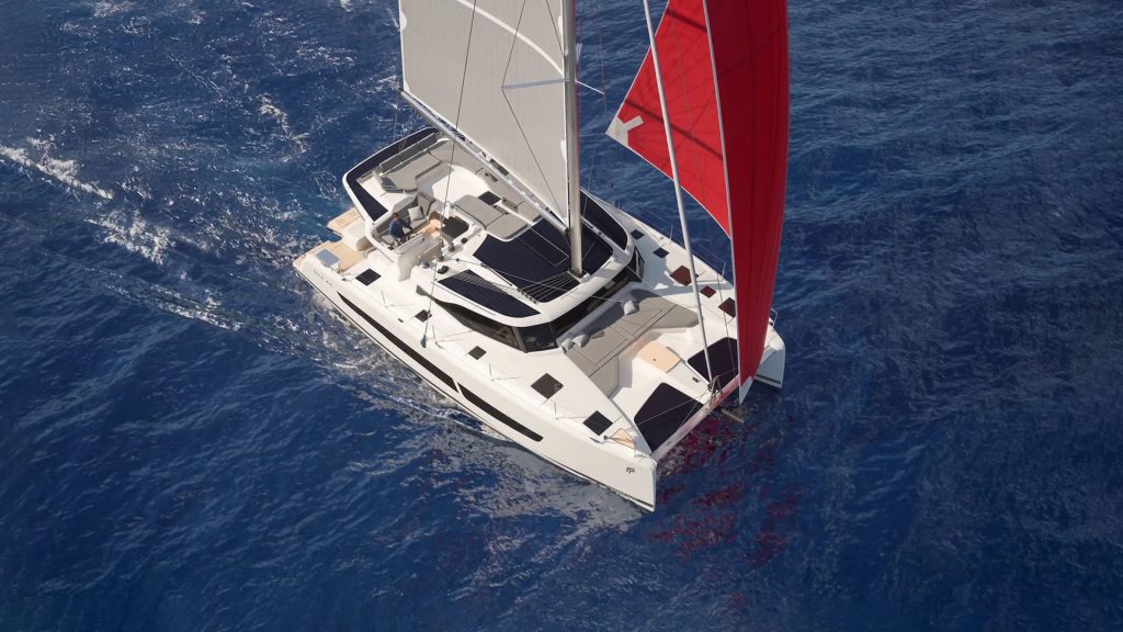SERENUS, a 2026 Fountaine Pajot FP 44 Maestro available for charter in the British Virgin Islands.