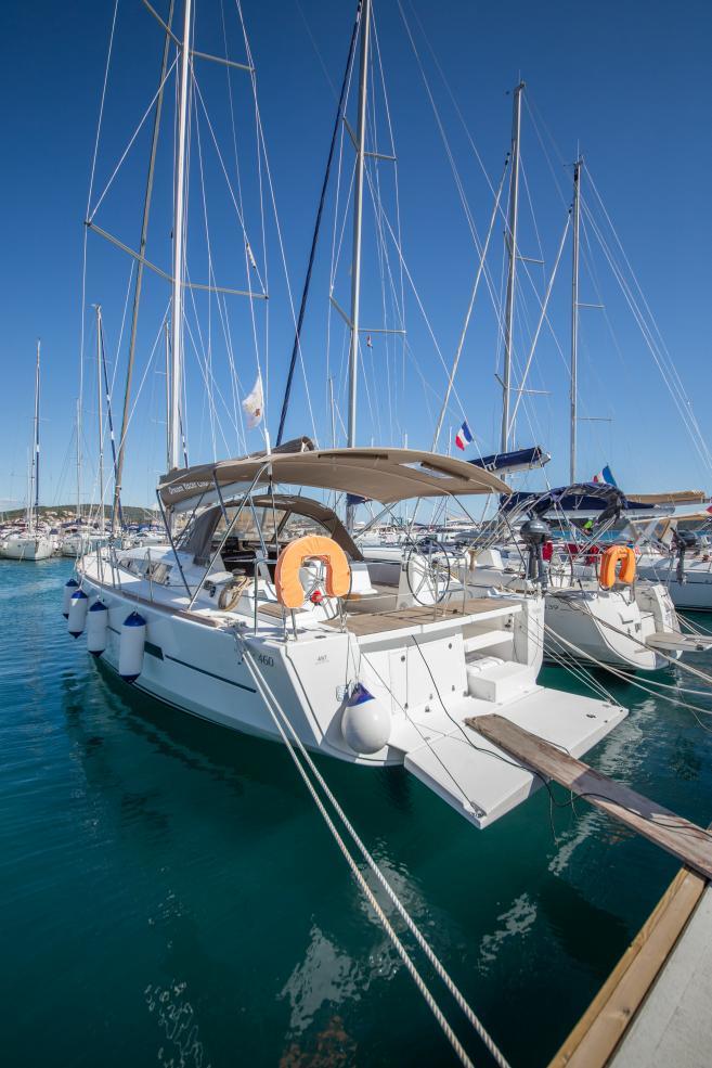 ERASMUS, a 2017 Dufour 460 GL available for charter in Croatia.