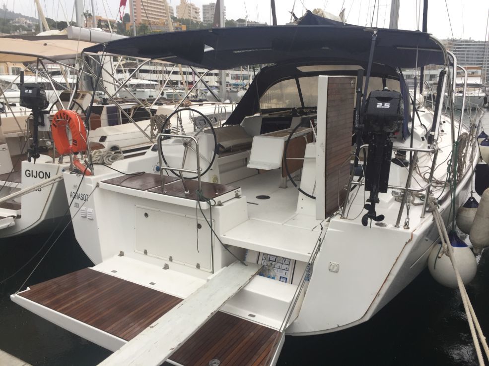 AGRASOT, a 2016 Dufour 460 GL available for charter in Greece.