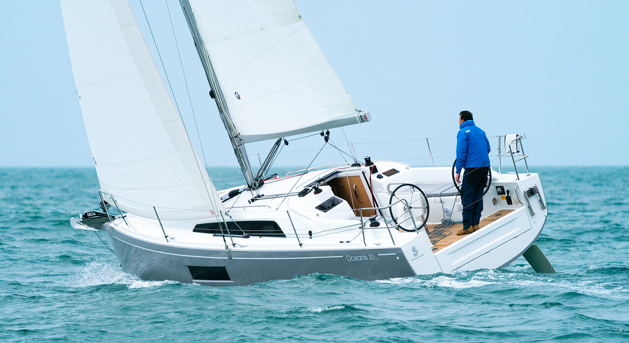 2020 Oceanis 30.1 'PEANUT', available for bareboat charter in British Virgin Islands