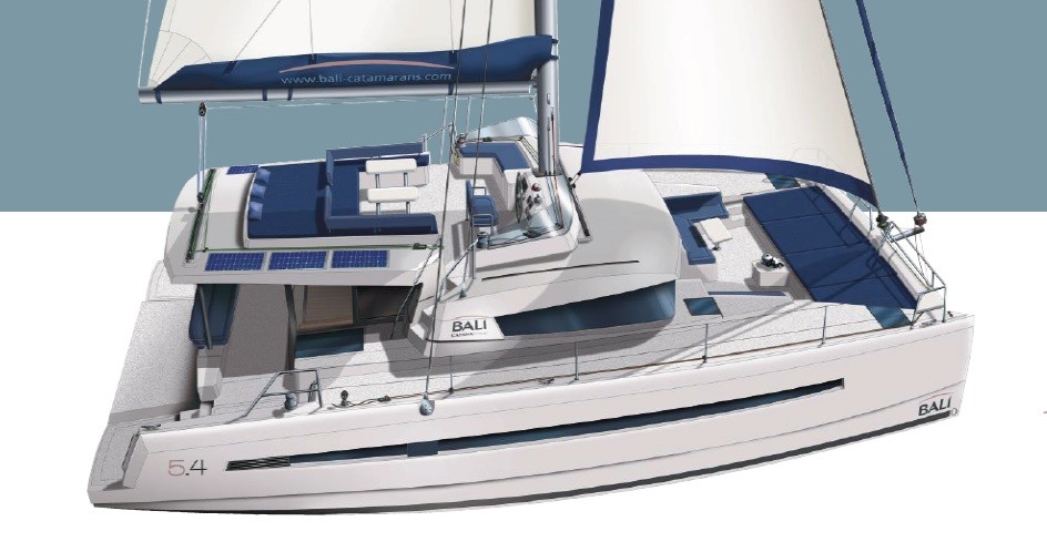 GILISS, a 2024 Bali 5.4 available for charter in Tahiti.