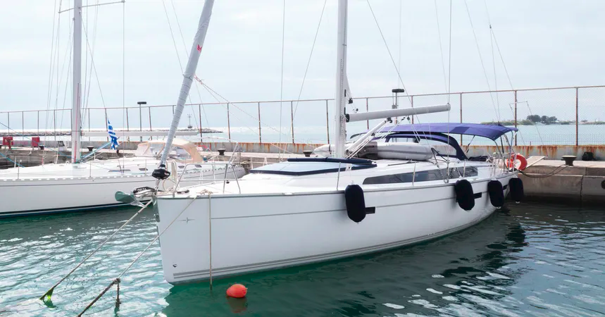 BLUE D, a 2022 Bavaria Cruiser 46 available for charter in Greece.
