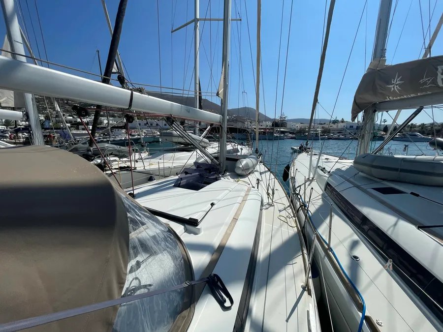 BLUEBERRY, a 2019 Sun Odyssey 419 available for charter in Greece.