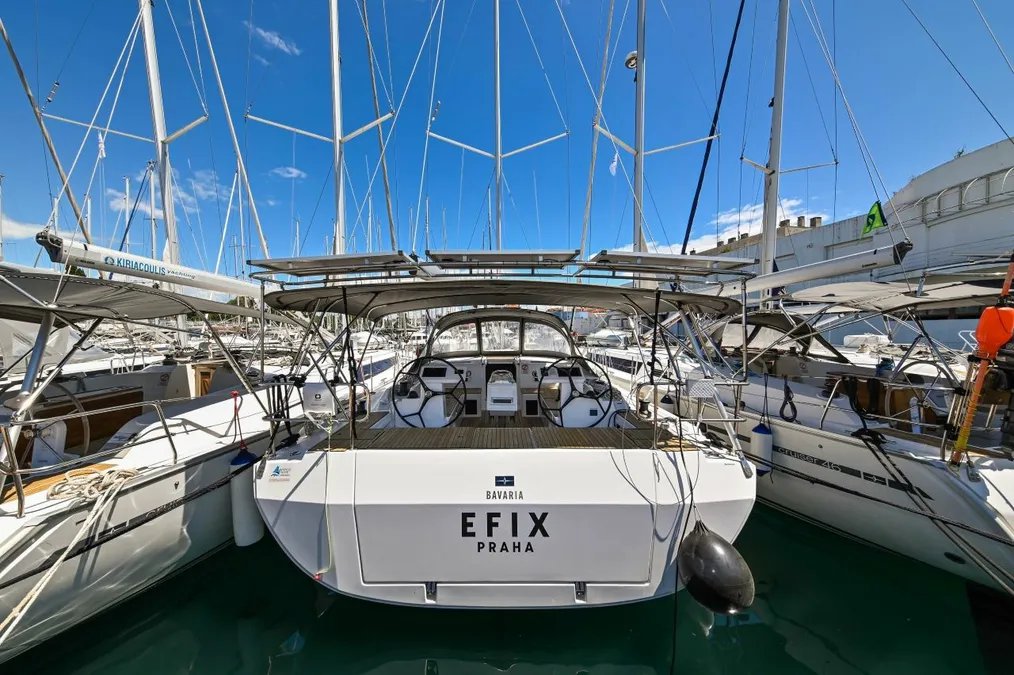 EFIX, a 2024 Bavaria C45 available for charter in Croatia.