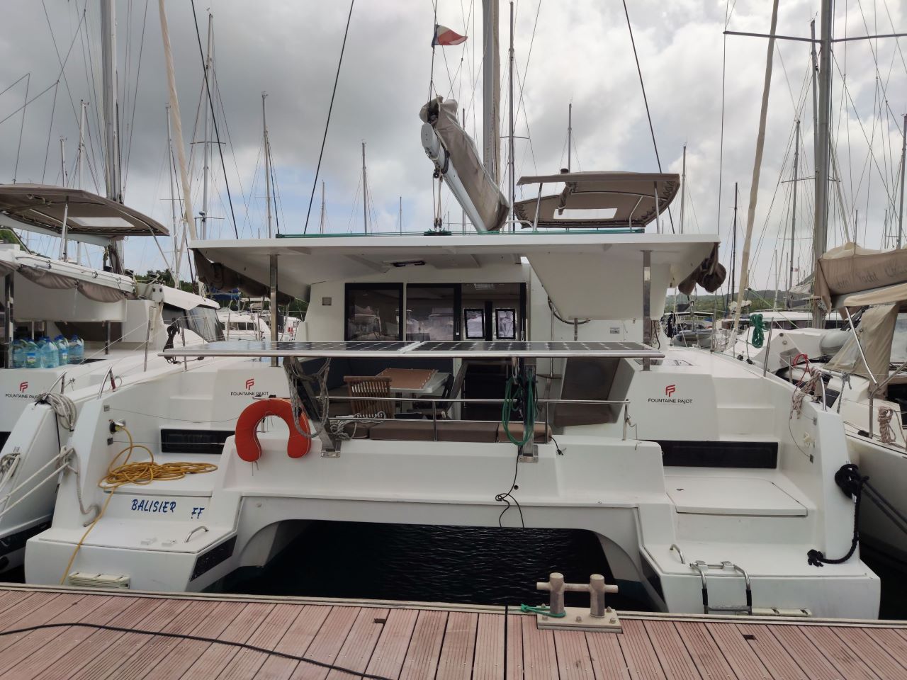 BALISIER, a 2017 Fountaine Pajot Lucia 40 available for charter in Croatia.