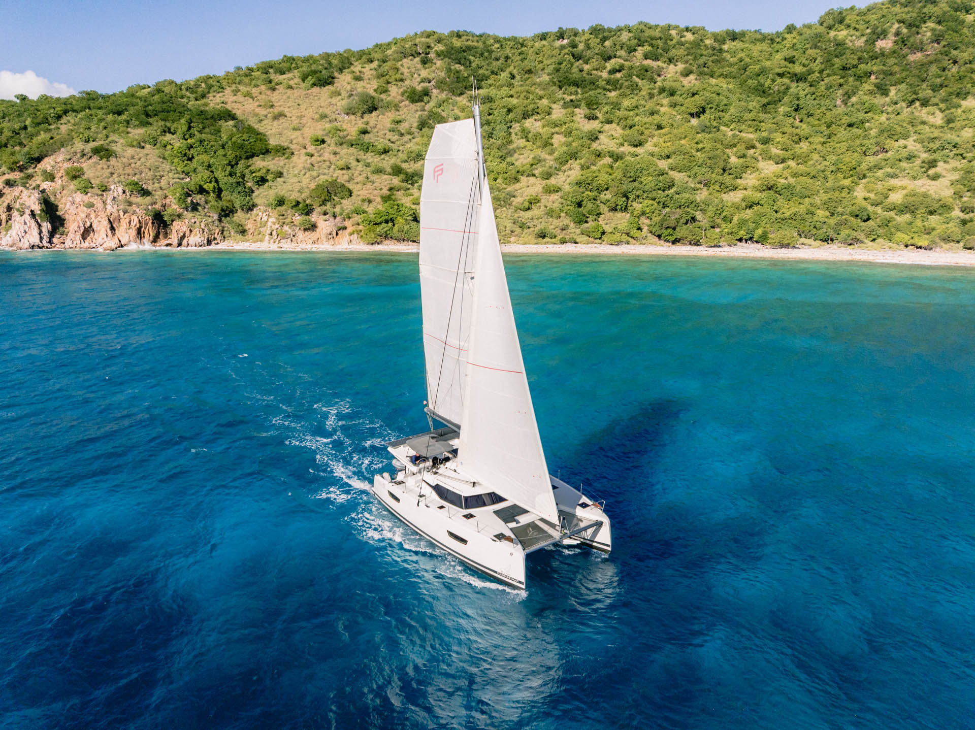 DETOUR, 2022 Fountaine Pajot Elba 45, British Virgin Islands