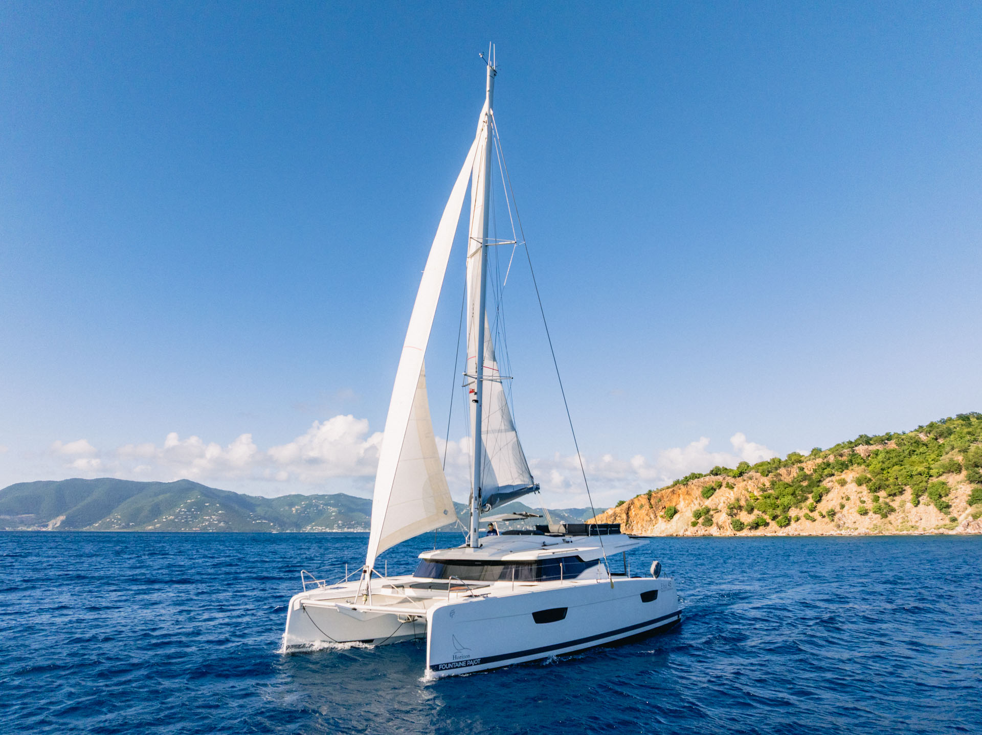 DETOUR, 2022 Fountaine Pajot Elba 45, British Virgin Islands