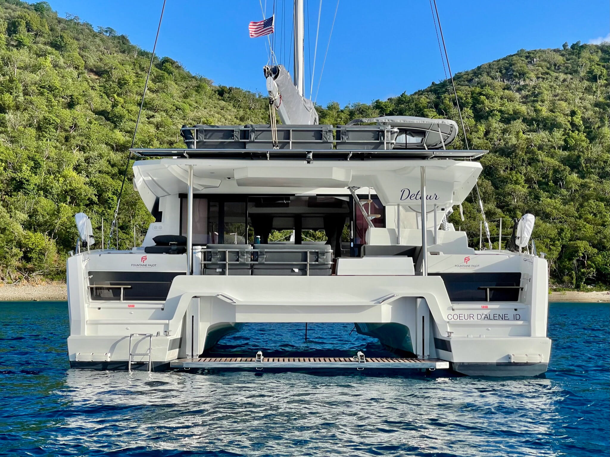 DETOUR, 2022 Fountaine Pajot Elba 45, British Virgin Islands