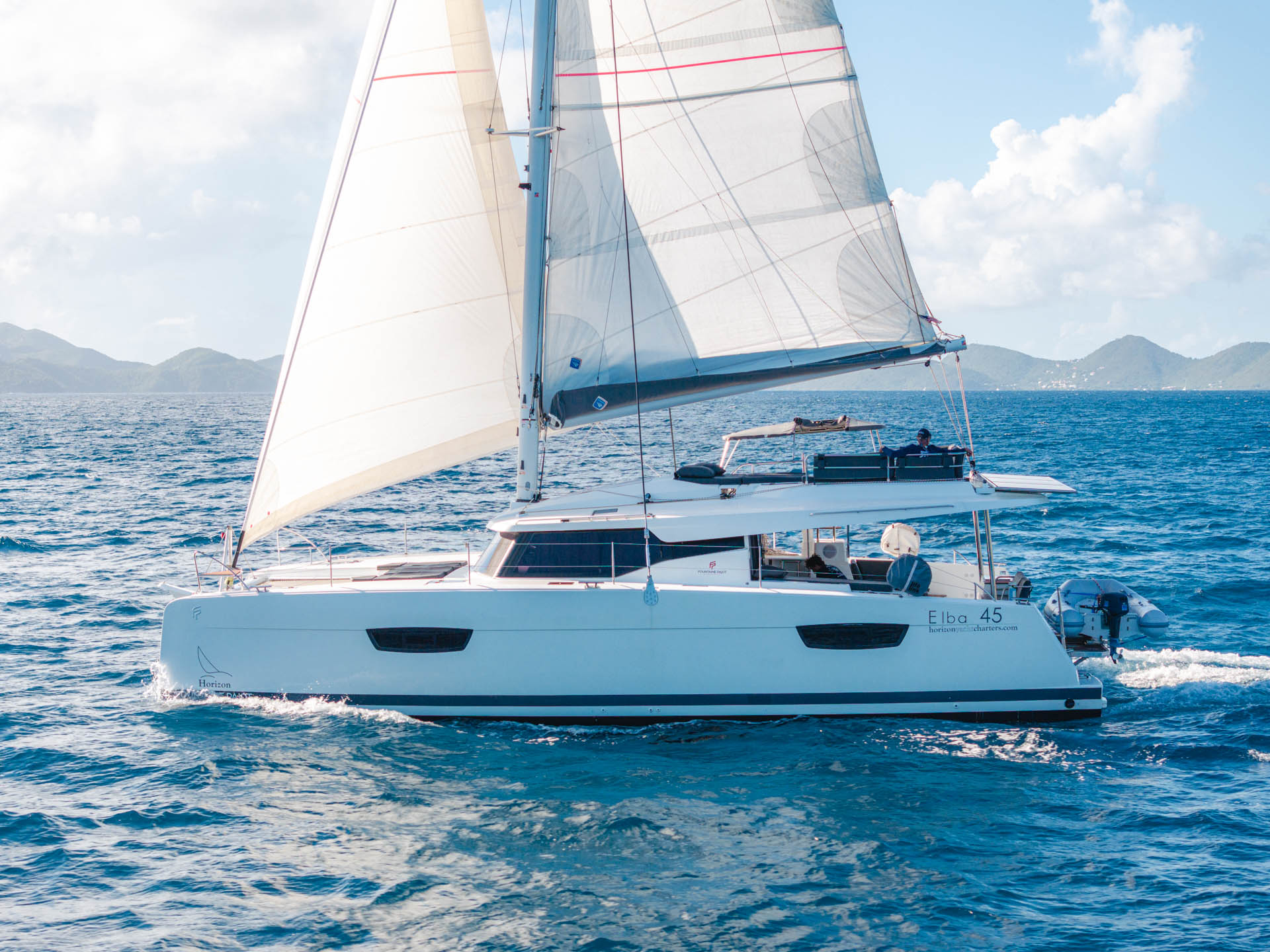 DETOUR, 2022 Fountaine Pajot Elba 45, British Virgin Islands