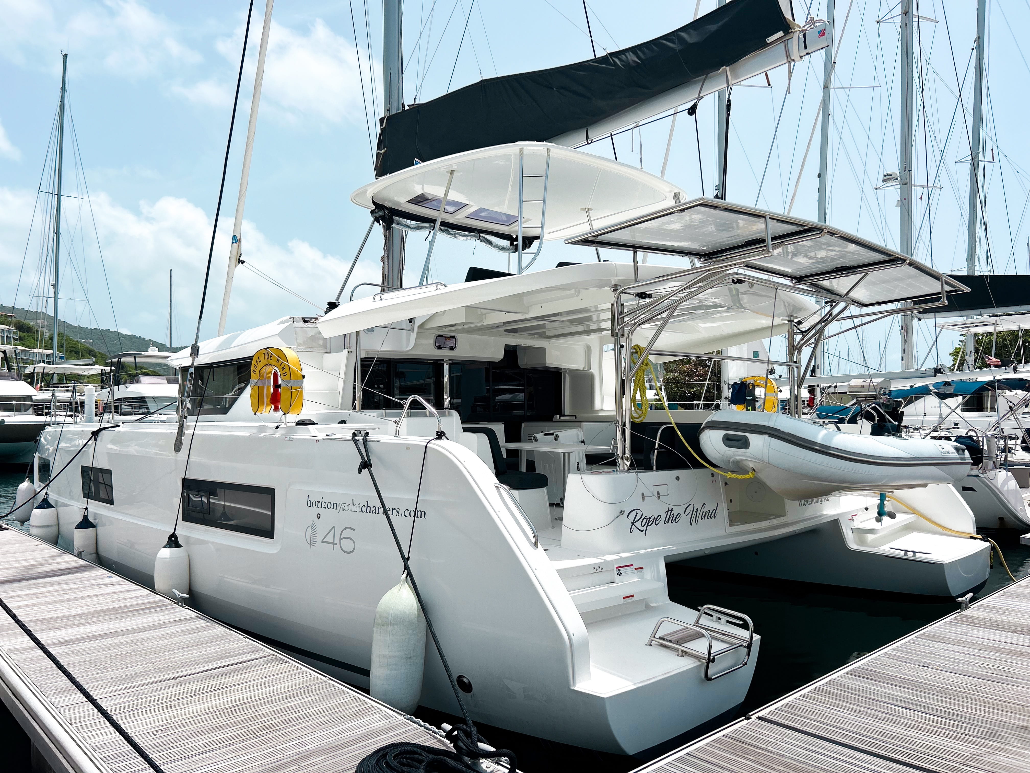 ROPE THE WIND, 2023 Lagoon 46, British Virgin Islands