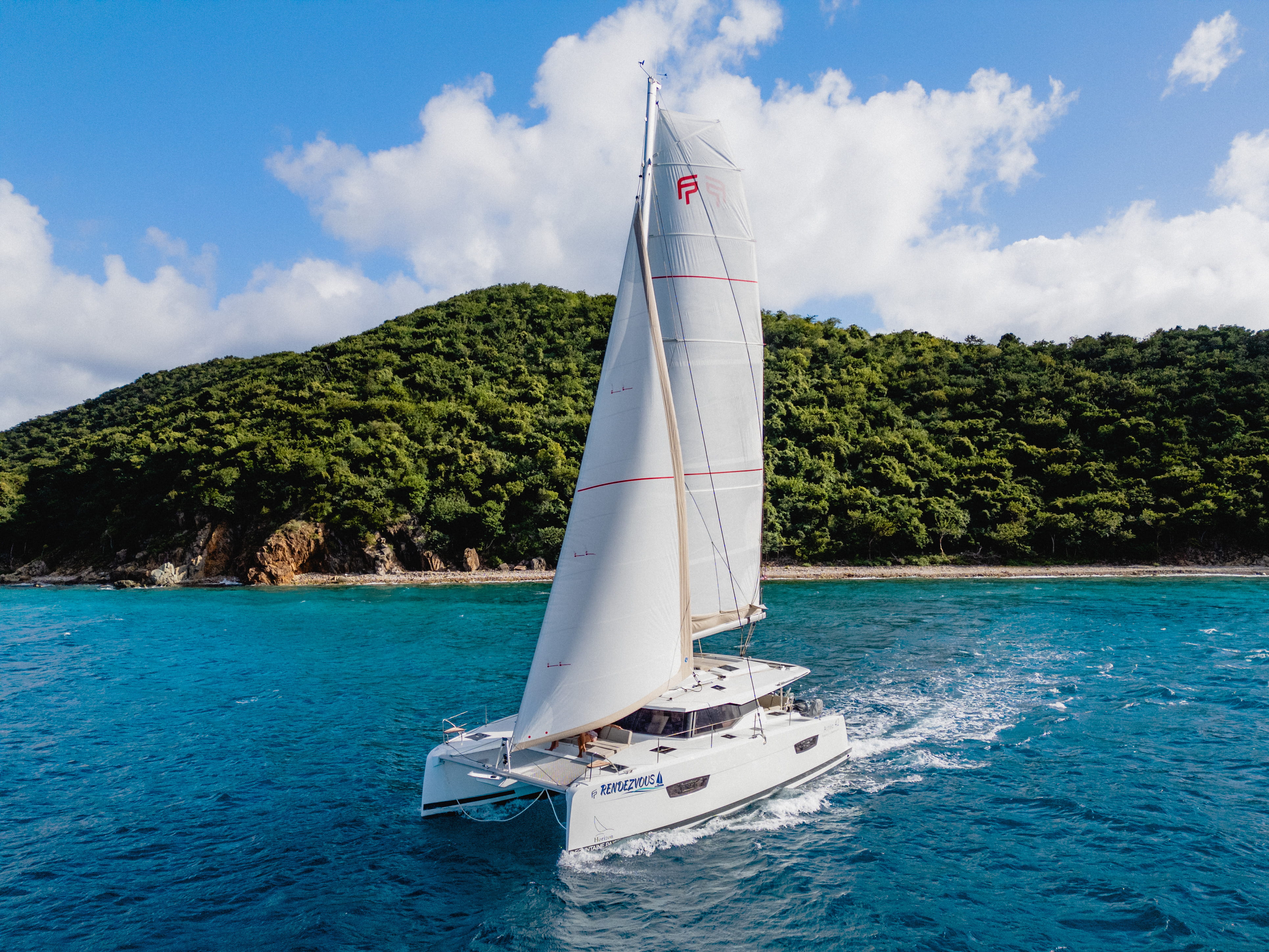 2025 Fountaine Pajot Astrea 42 'RENDEZVOUS III', available for bareboat charter in British Virgin Islands
