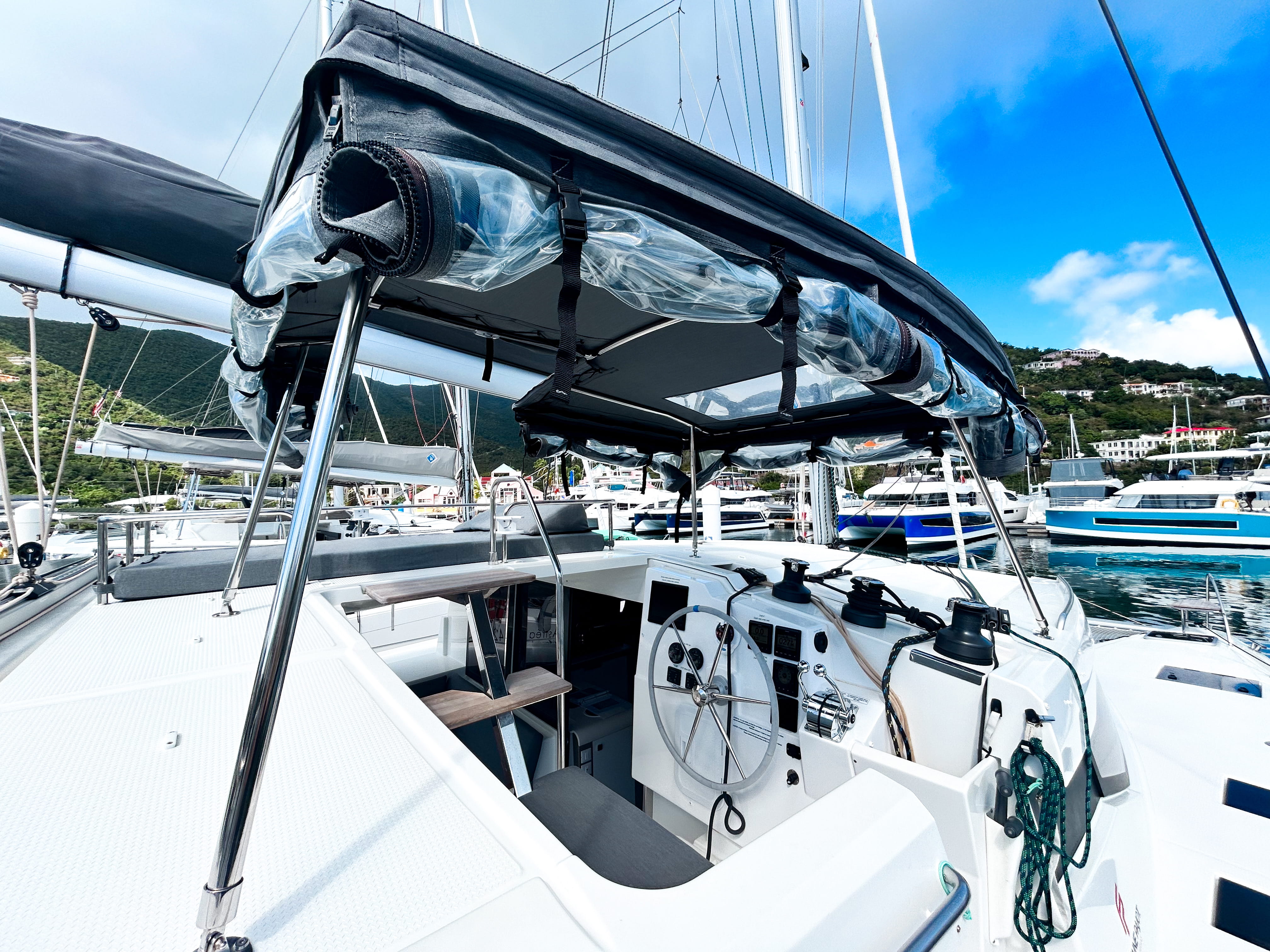PIZZA MY HEART, 2023 Fountaine Pajot Isla 40, British Virgin Islands