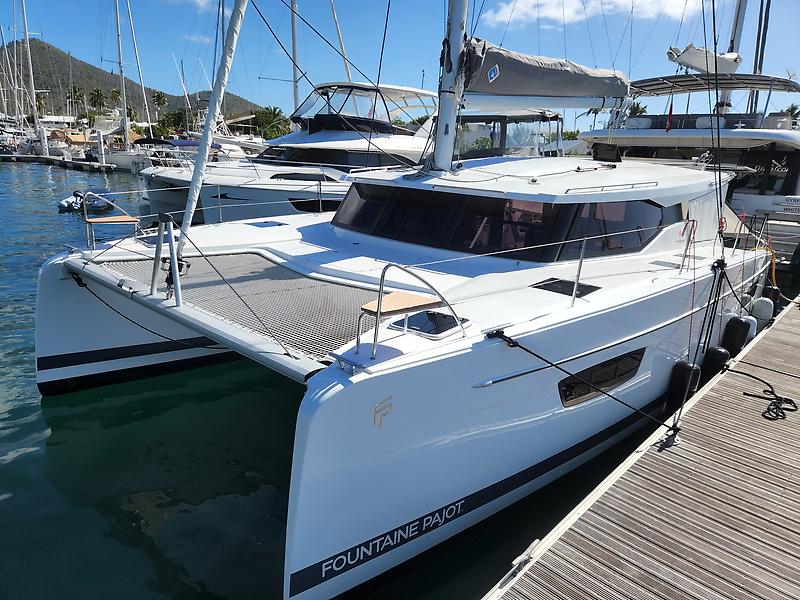 PIZZA MY HEART, 2023 Fountaine Pajot Isla 40, British Virgin Islands