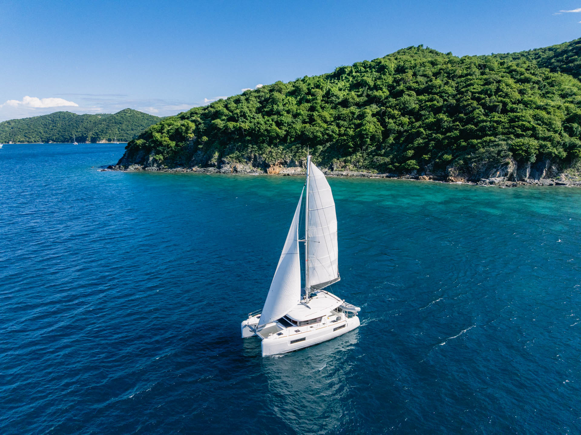 2025 Lagoon 40 OW 'OASIS', available for bareboat charter in British Virgin Islands