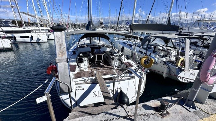 SEAREX, a 2014 Bavaria Cruiser 56 available for charter in Greece.