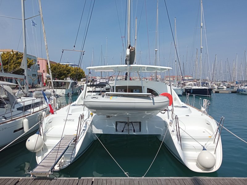 SUNRISE, a 2017 Lagoon 380 available for charter in Greece.