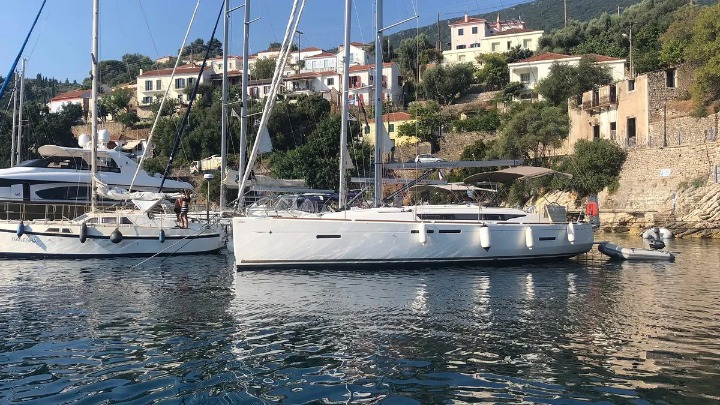 ETERNITY, a 2015 Sun Odyssey 409 available for charter in Greece.