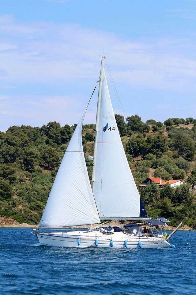 ARGONAUTIS, a 2004 Bavaria 44 available for charter in Greece.