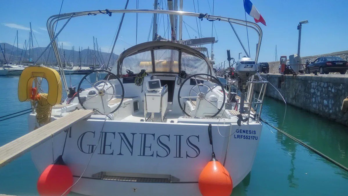 GENESIS, a 2017 Sun Odyssey 449 available for charter in Greece.