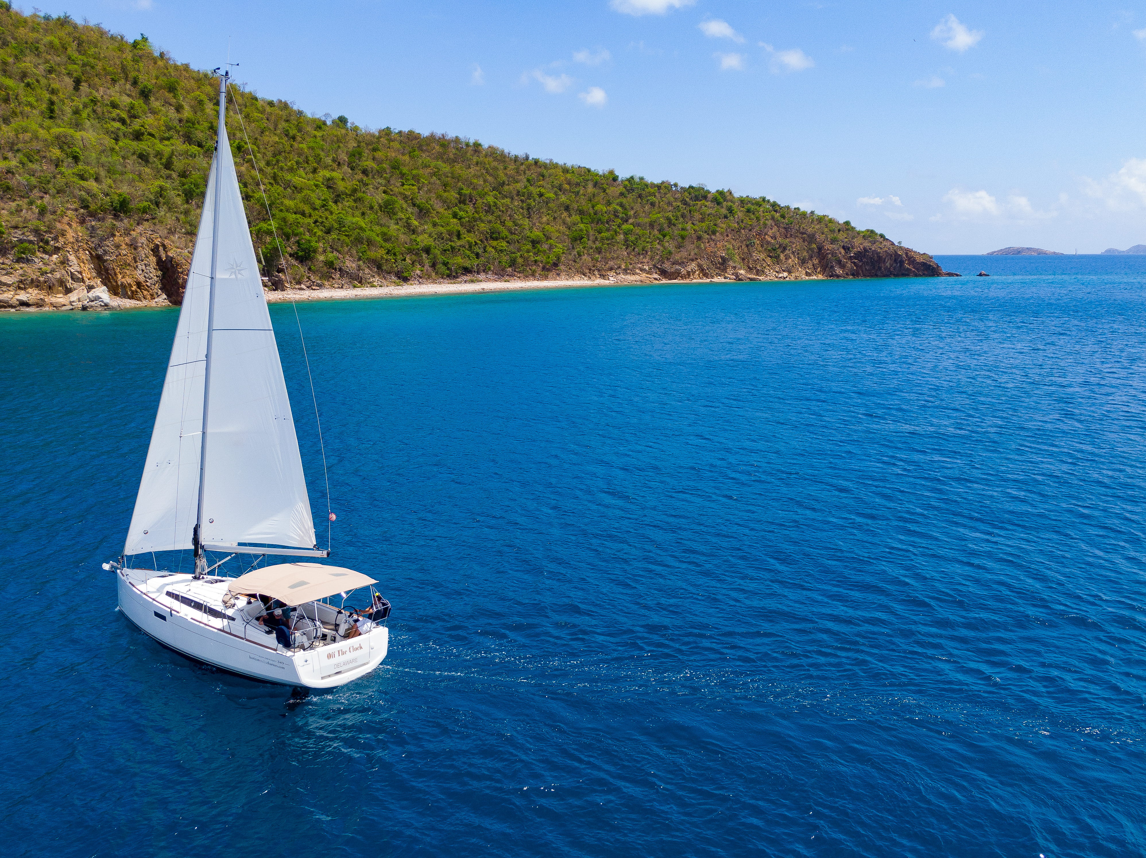 OFF THE CLOCK, 2020 Sun Odyssey 349, British Virgin Islands