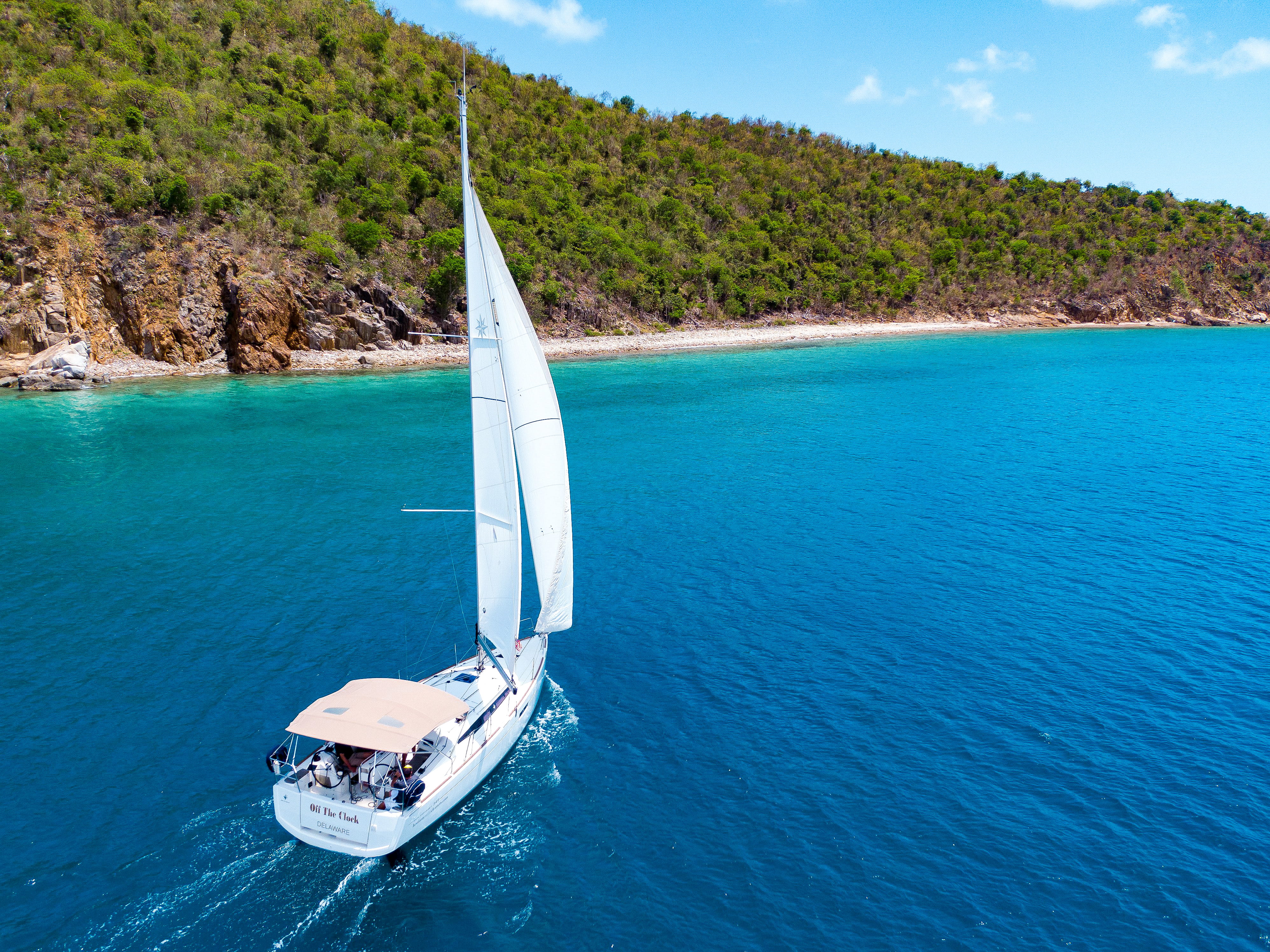 OFF THE CLOCK, 2020 Sun Odyssey 349, British Virgin Islands