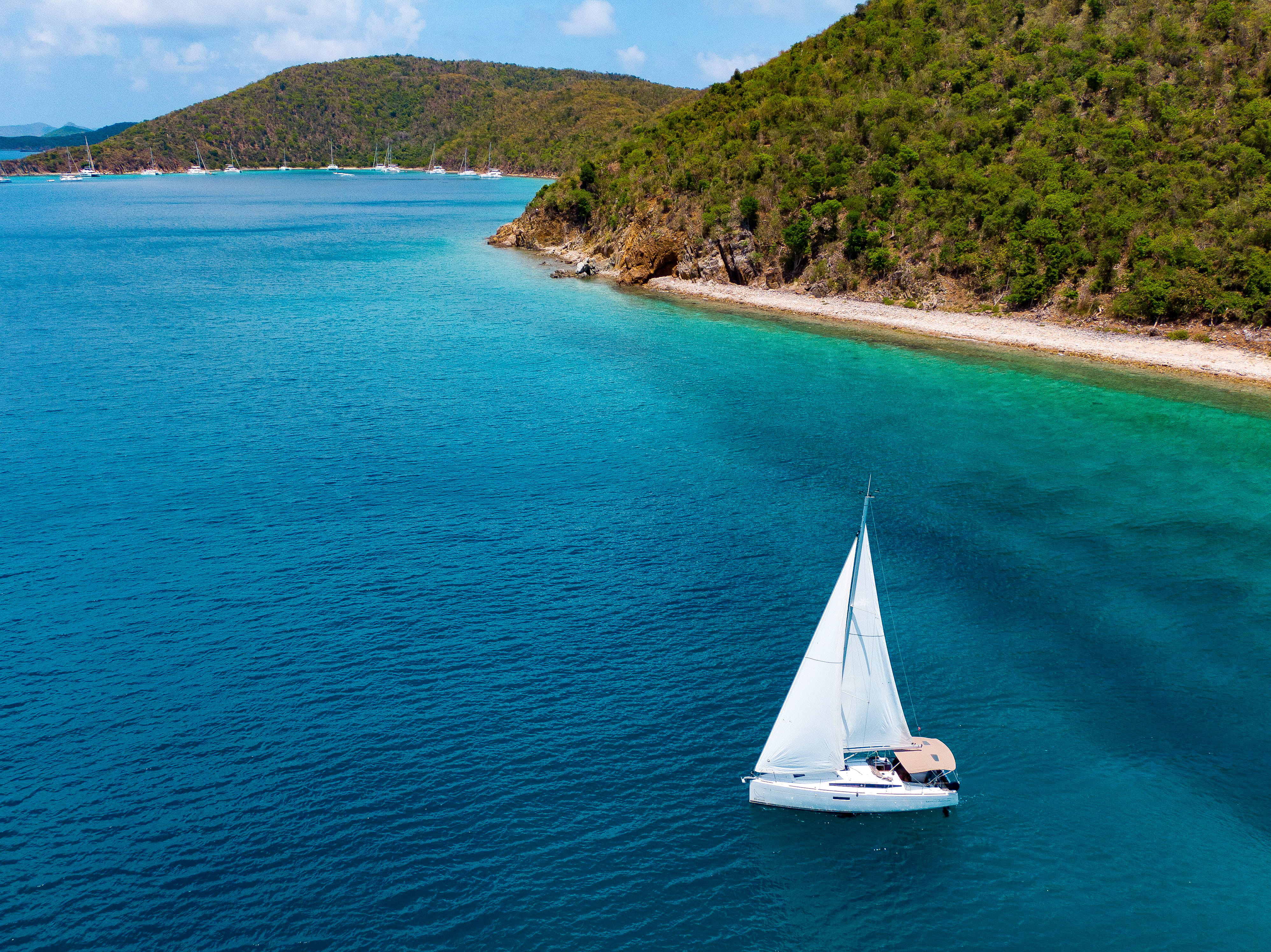 OFF THE CLOCK, 2020 Sun Odyssey 349, British Virgin Islands