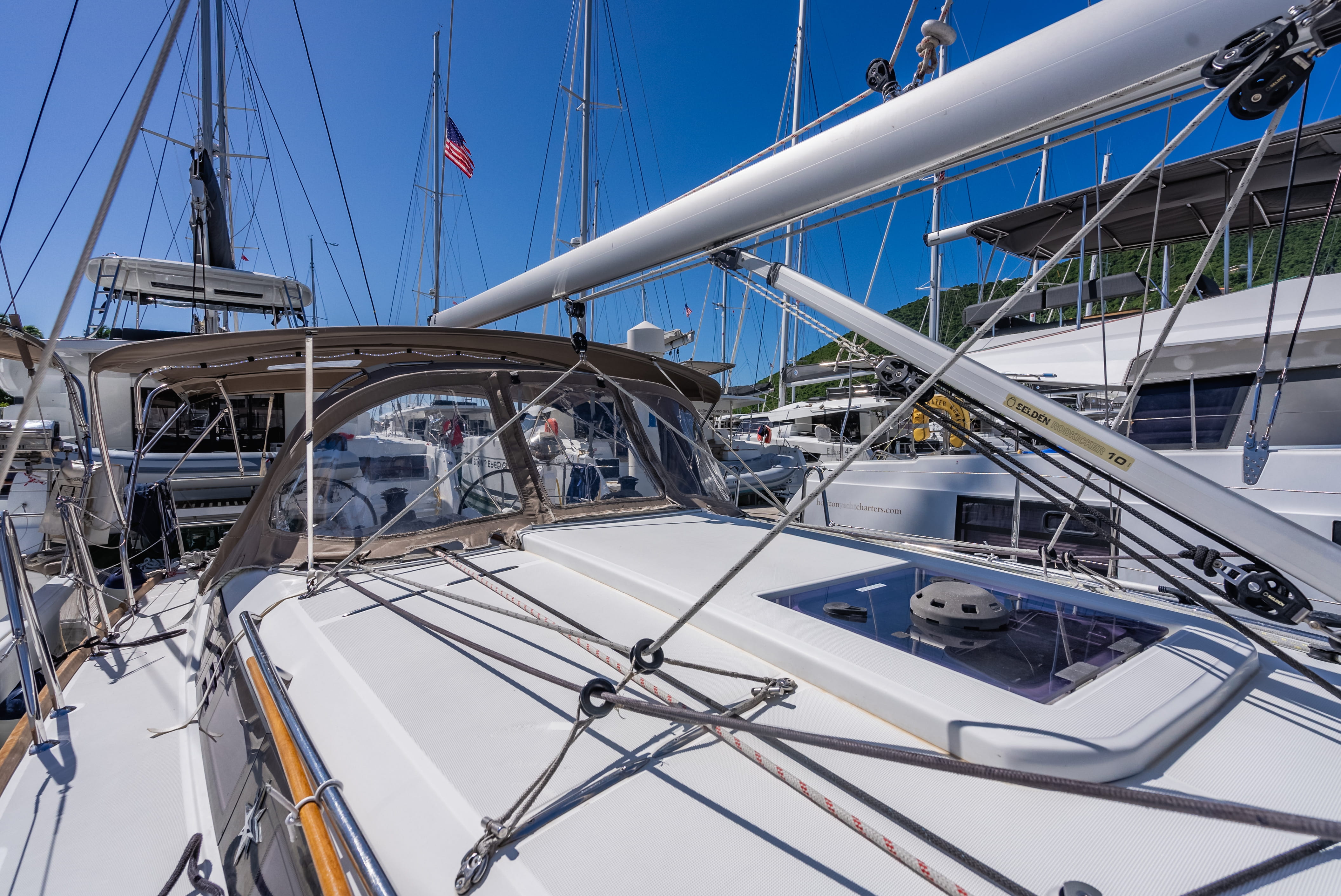 OFF THE CLOCK, 2020 Sun Odyssey 349, British Virgin Islands