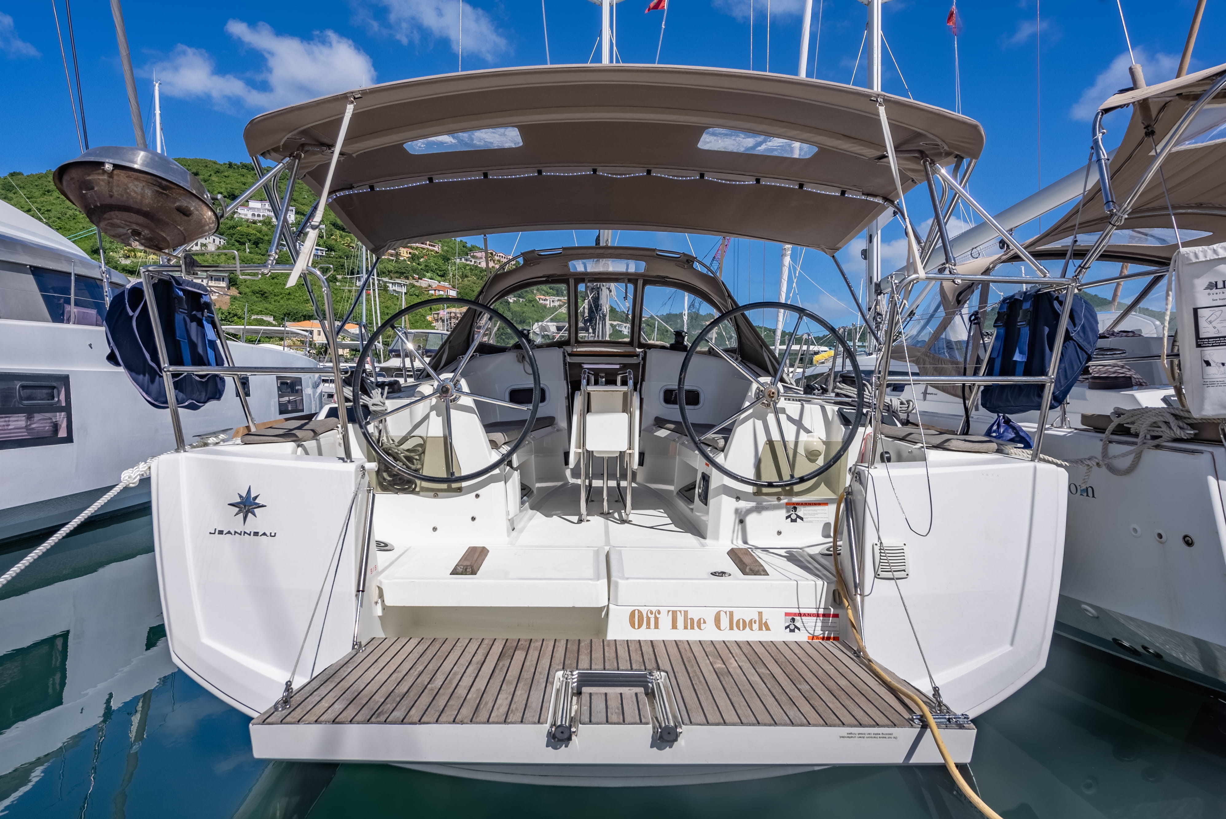 OFF THE CLOCK, 2020 Sun Odyssey 349, British Virgin Islands