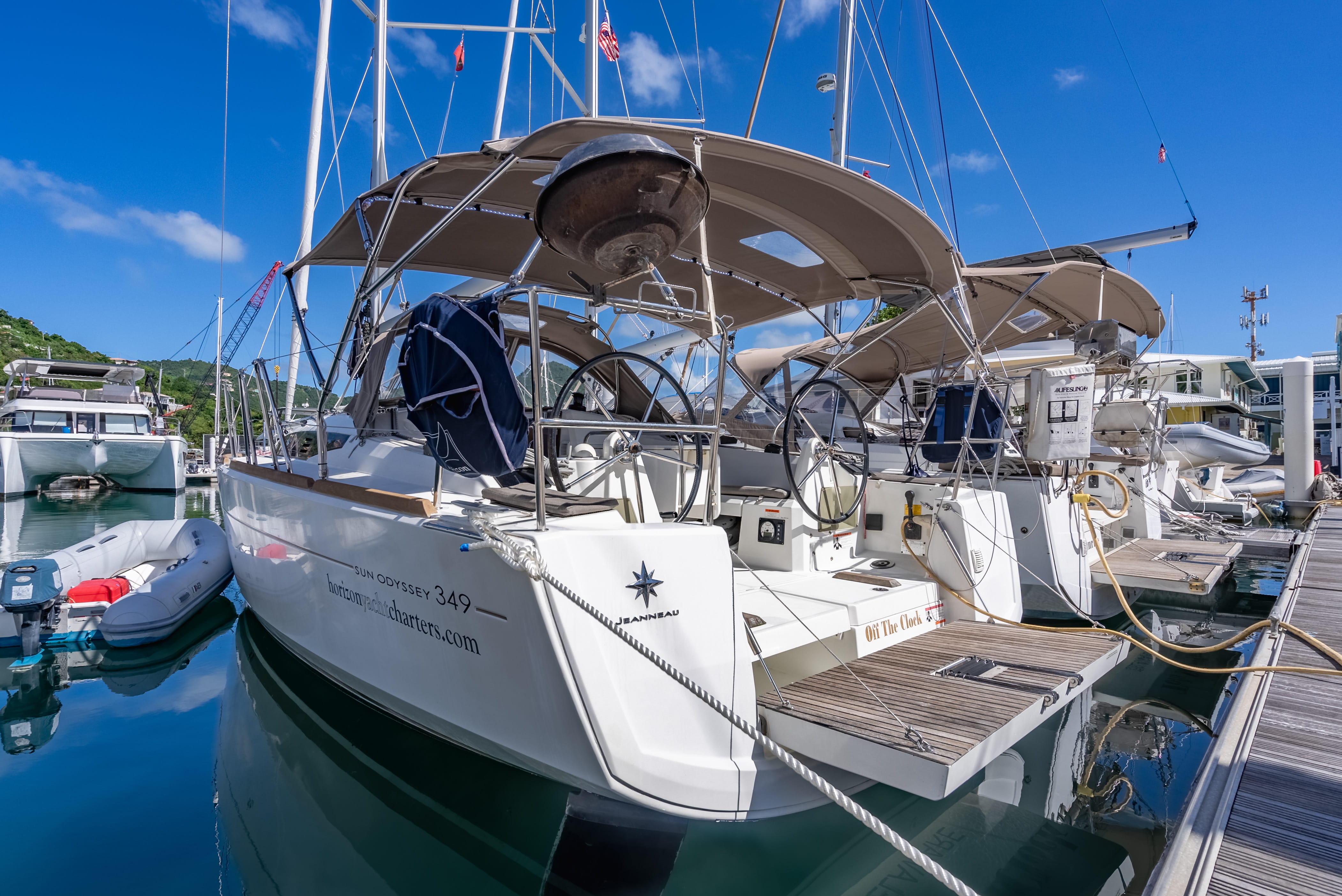 OFF THE CLOCK, 2020 Sun Odyssey 349, British Virgin Islands