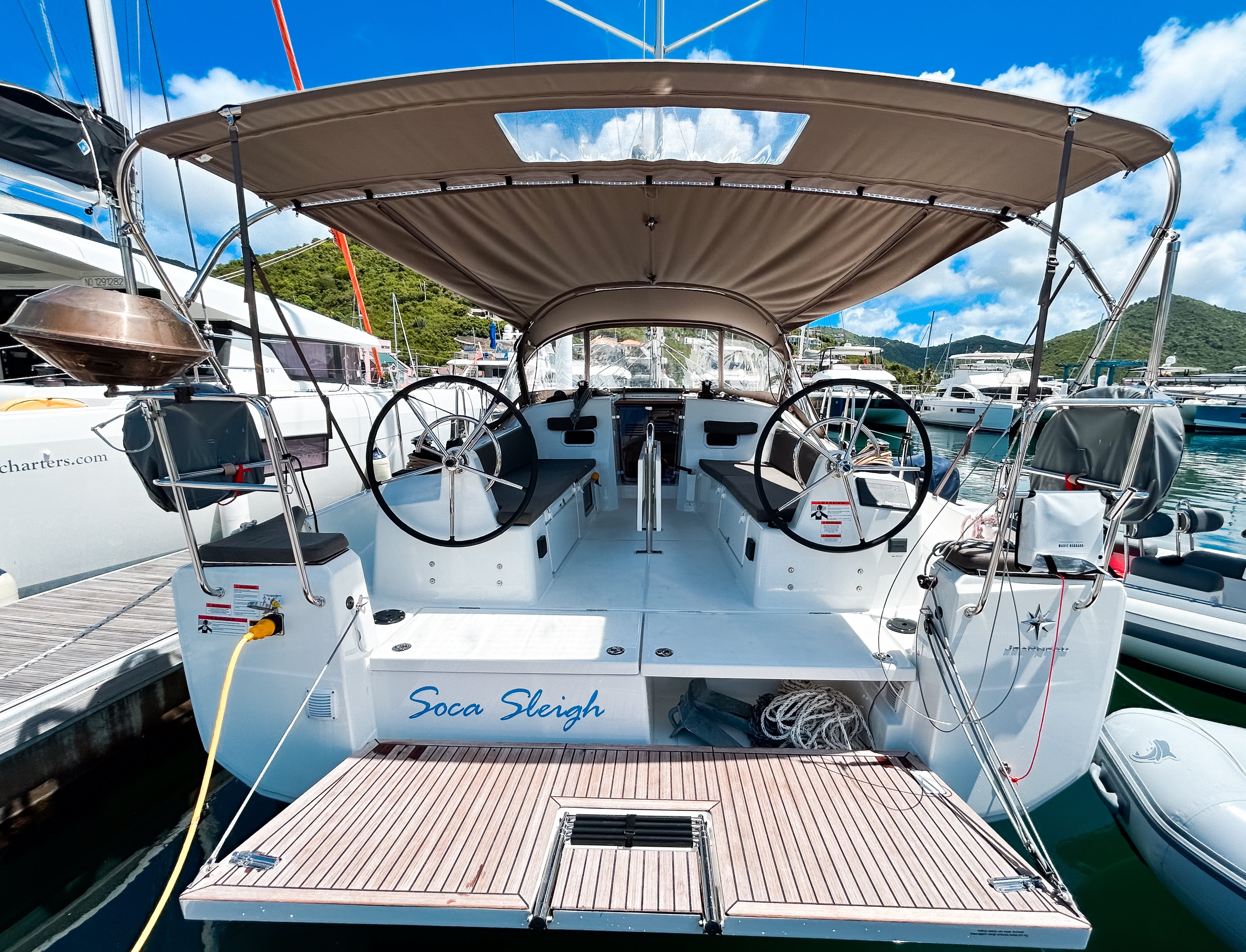 SOCA SLEIGH, 2024 Sun Odyssey 380, British Virgin Islands