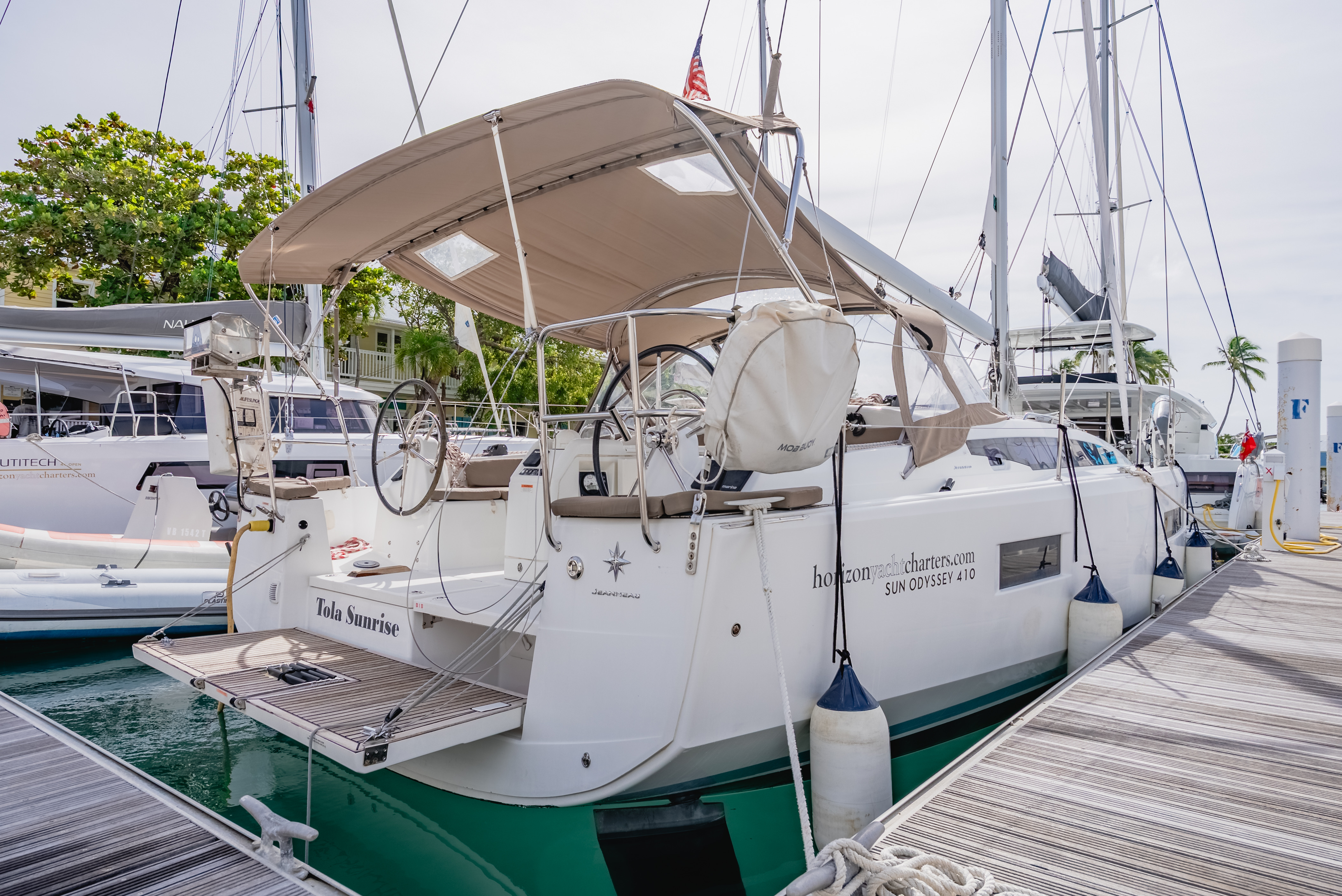 TOLA SUNRISE, 2020 Sun Odyssey 410, British Virgin Islands