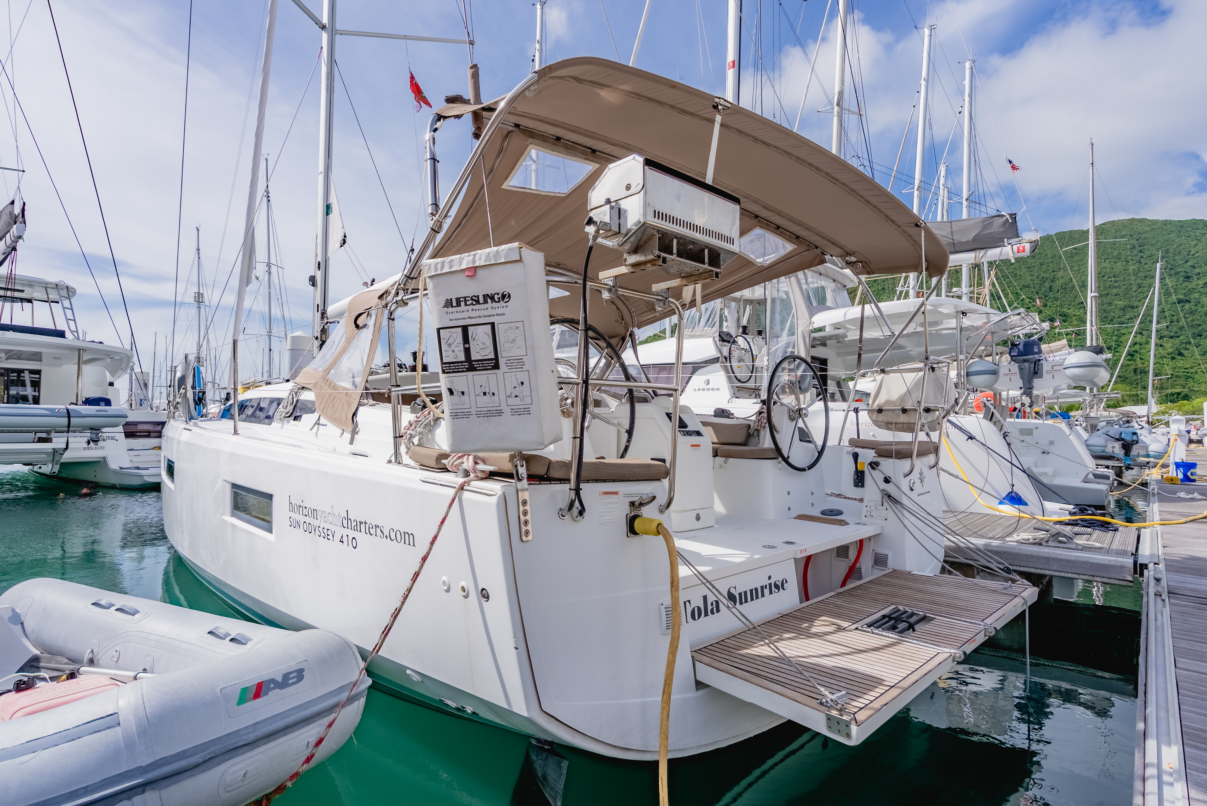 TOLA SUNRISE, 2020 Sun Odyssey 410, British Virgin Islands