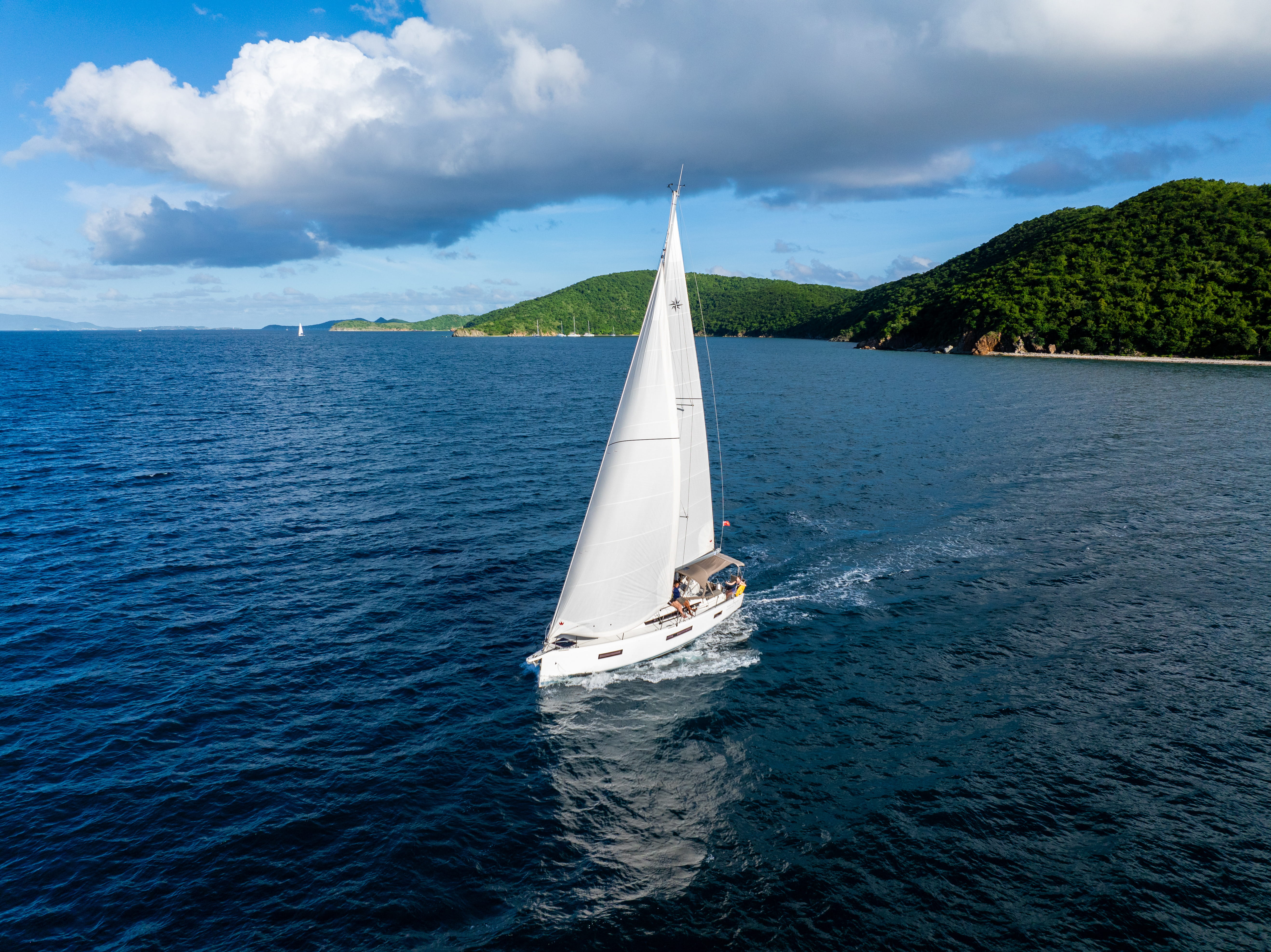 RHYTHM & BLUES, a 2024 Sun Odyssey 440 available for charter in the British Virgin Islands.