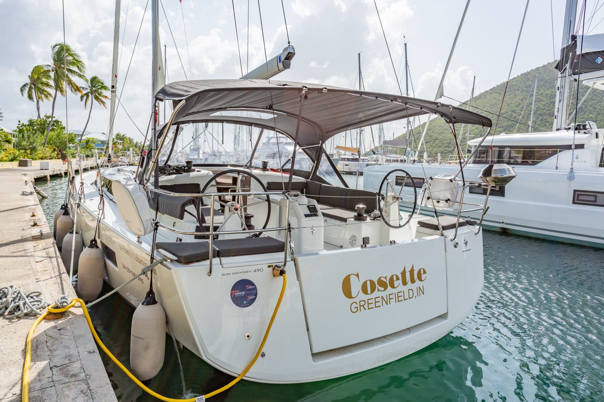 COSETTE II, 2020 Sun Odyssey 490, British Virgin Islands