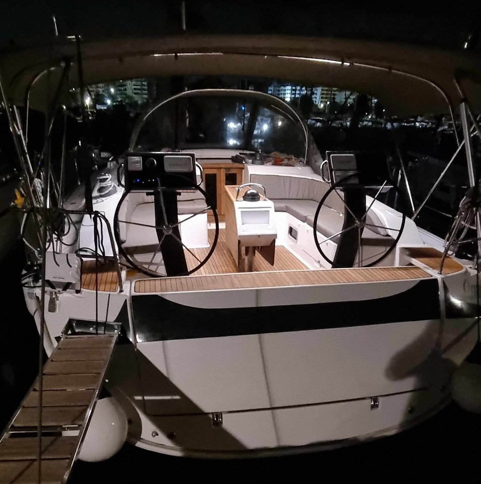OREO, a 2015 Bavaria Cruiser 51 available for charter in Greece.
