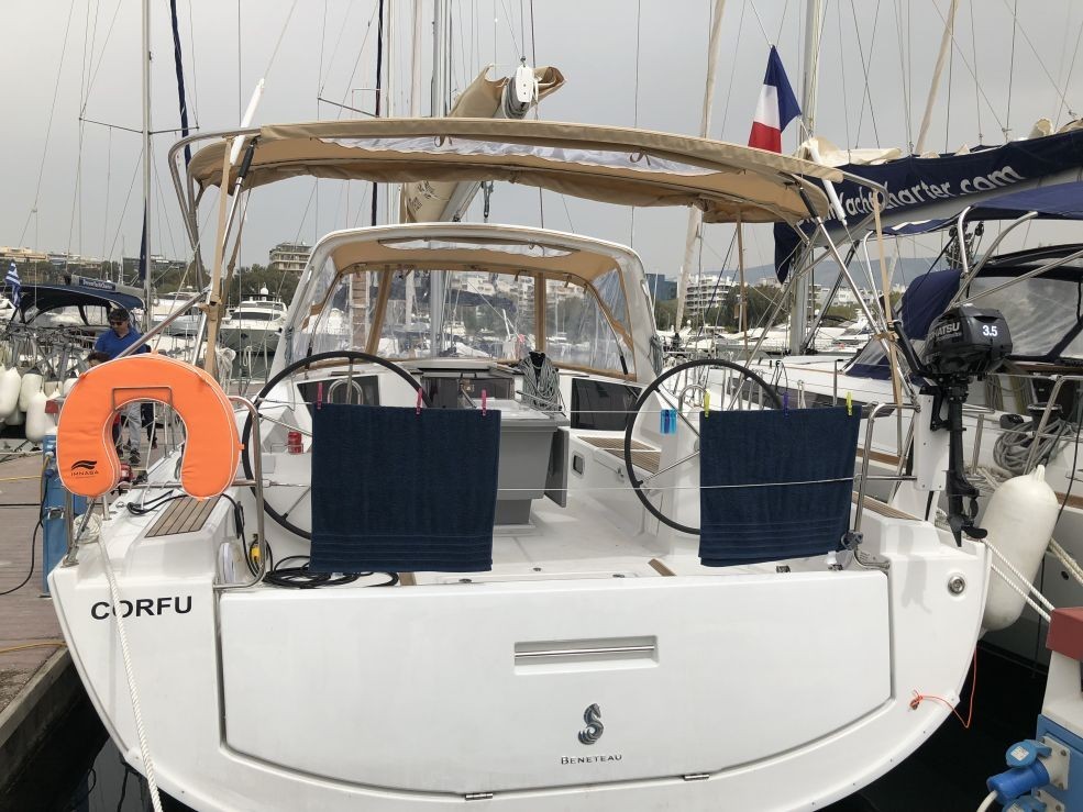 CORFU, a 2018 Oceanis 41.1 available for charter in Greece.