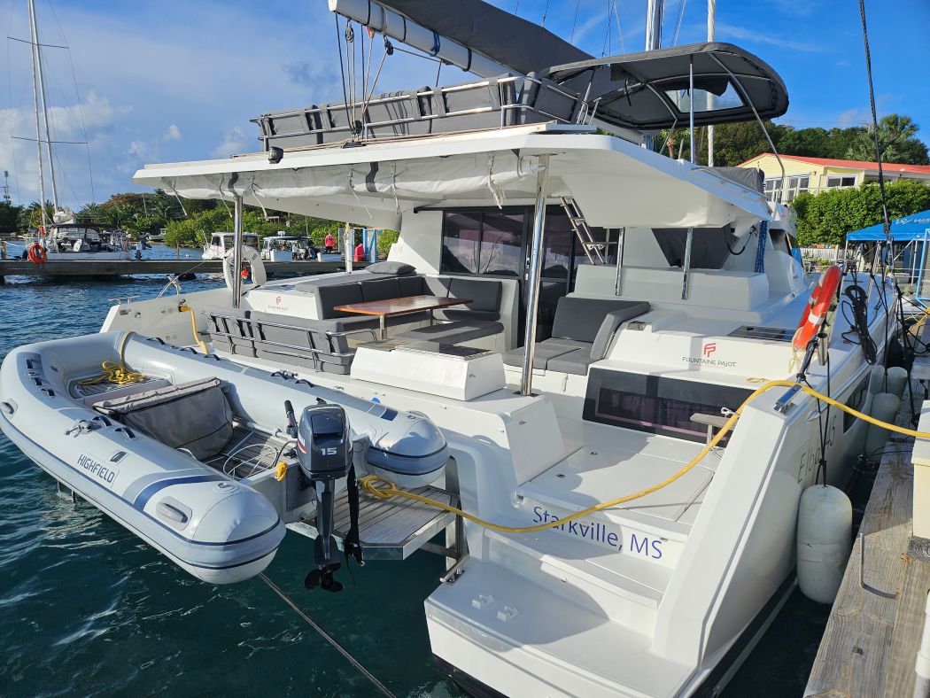 THE HAPPY HEIFER, 2023 Fountaine Pajot Elba 45, US Virgin Islands