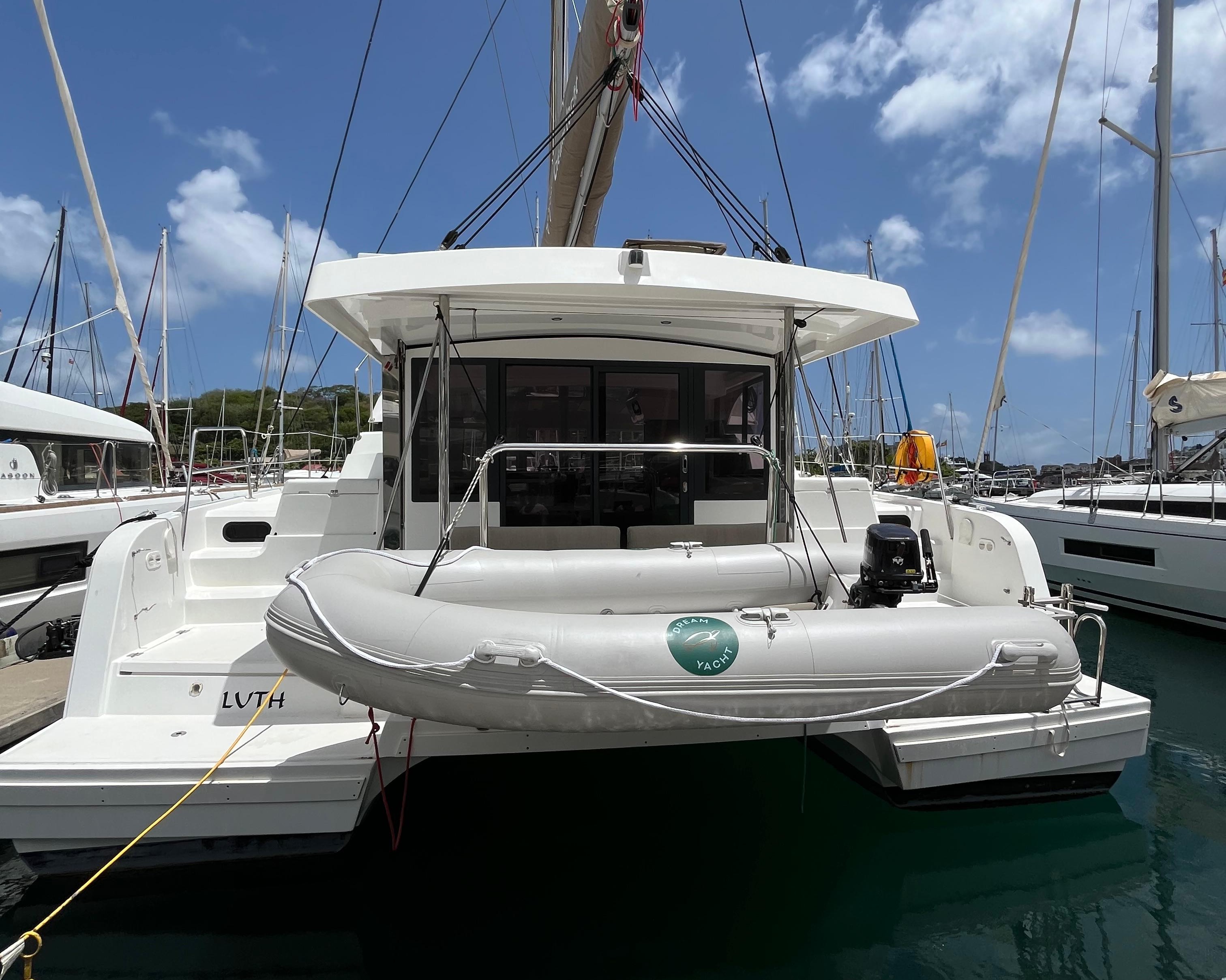 LUTH, a 2023 Bali Catspace available for charter in St. Vincent and the Grenadines.