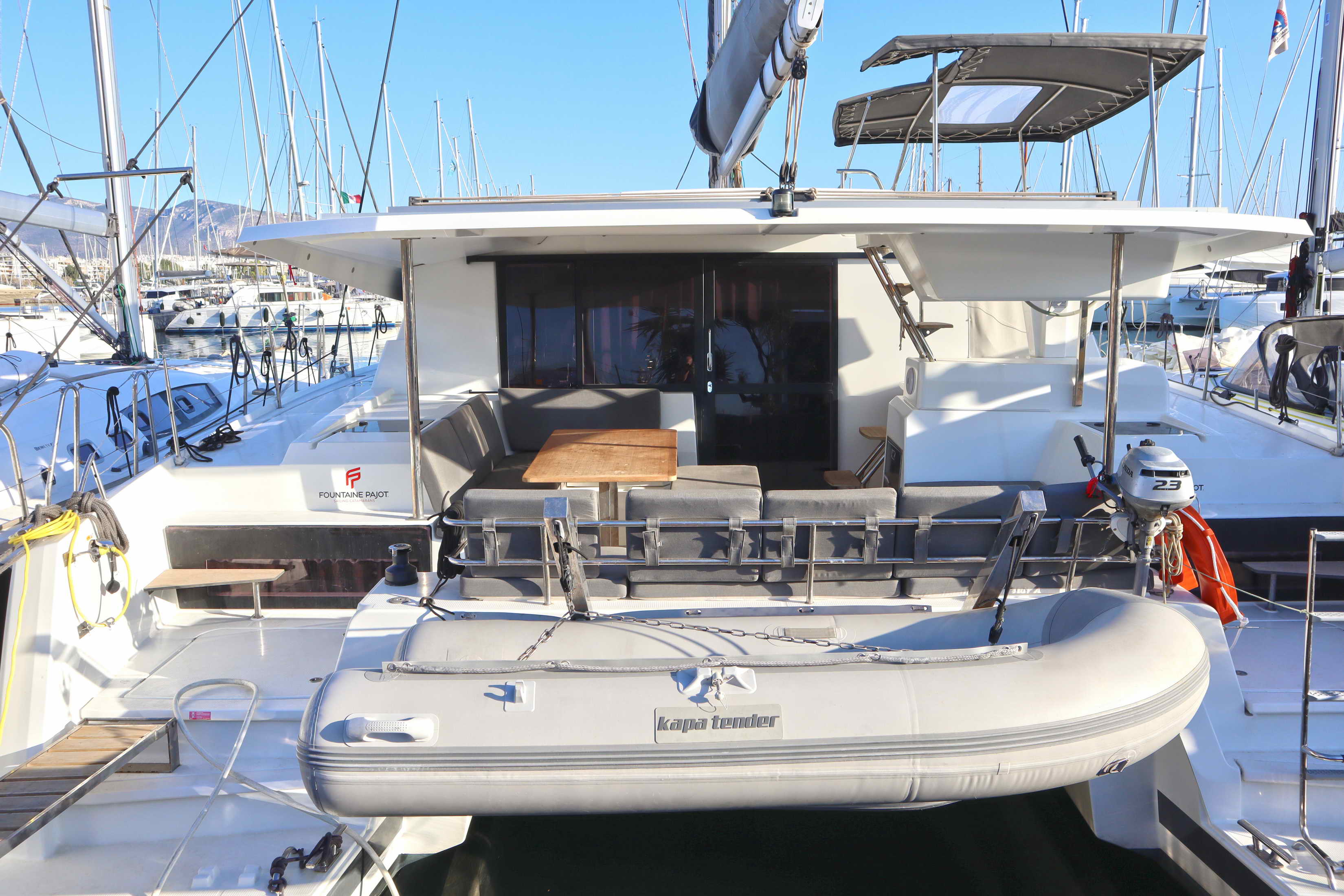HANNAH III, a 2021 Fountaine Pajot Astrea 42 available for charter in Greece.