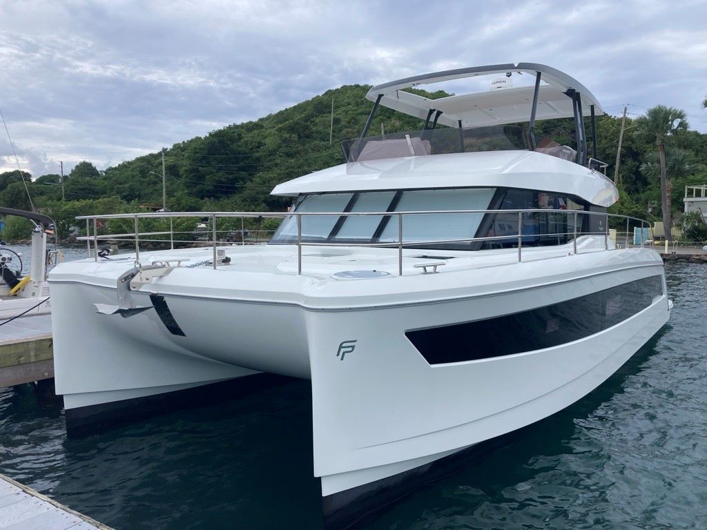 2024 Fountaine Pajot MY6 'MONA LISA', available for bareboat charter in US Virgin Islands