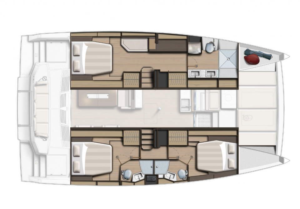 Layout for SUNSET CHASER, a 2024 Bali 4.4