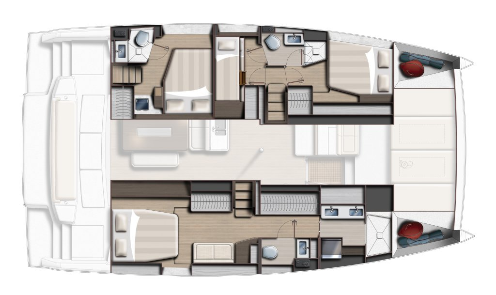 Layout for ROSA REGALE, a 2025 Bali 4.6